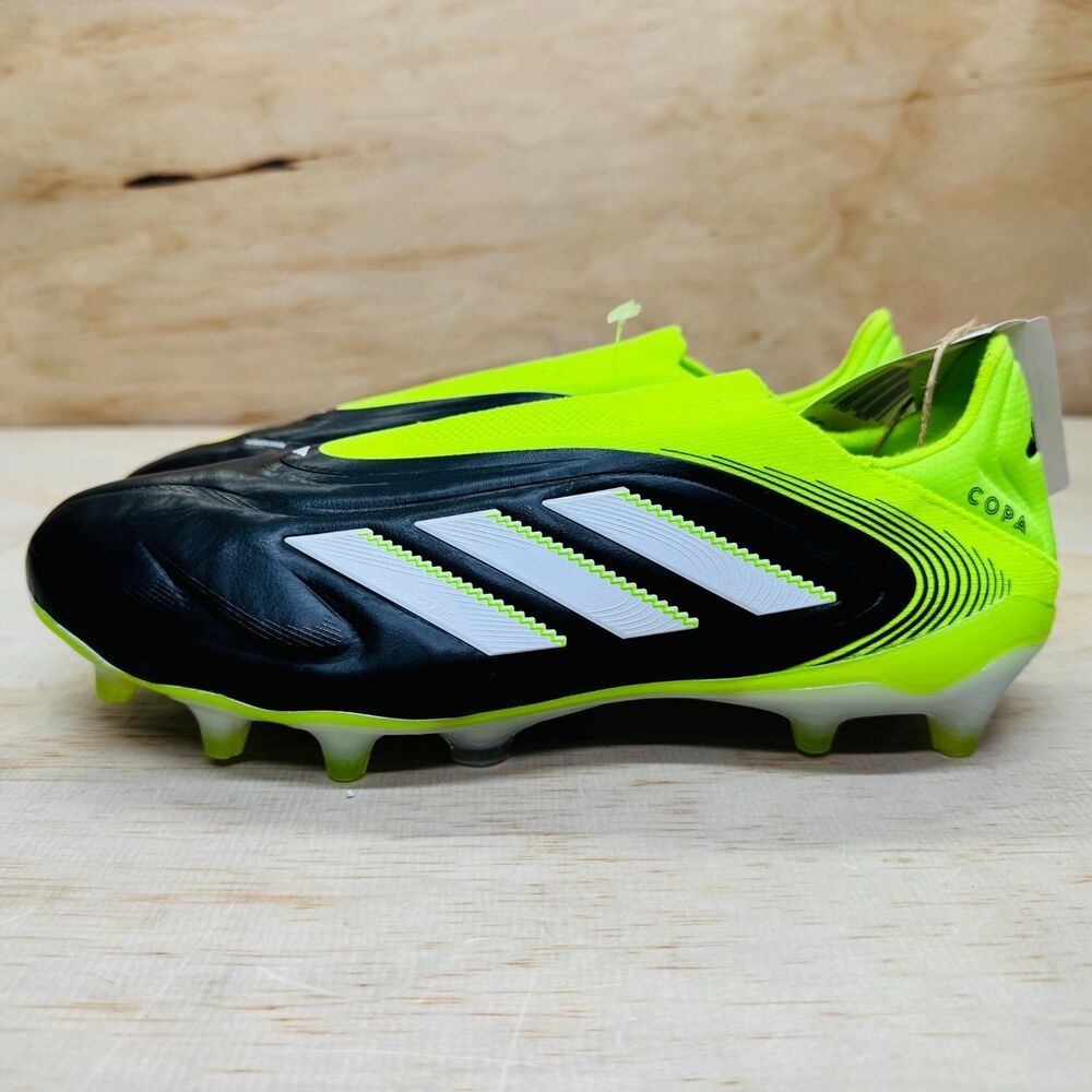 NEW Adidas Copa Pure 3 Elite FG Laceless Soccer Cleats Black JH6302 Mens Sz 9